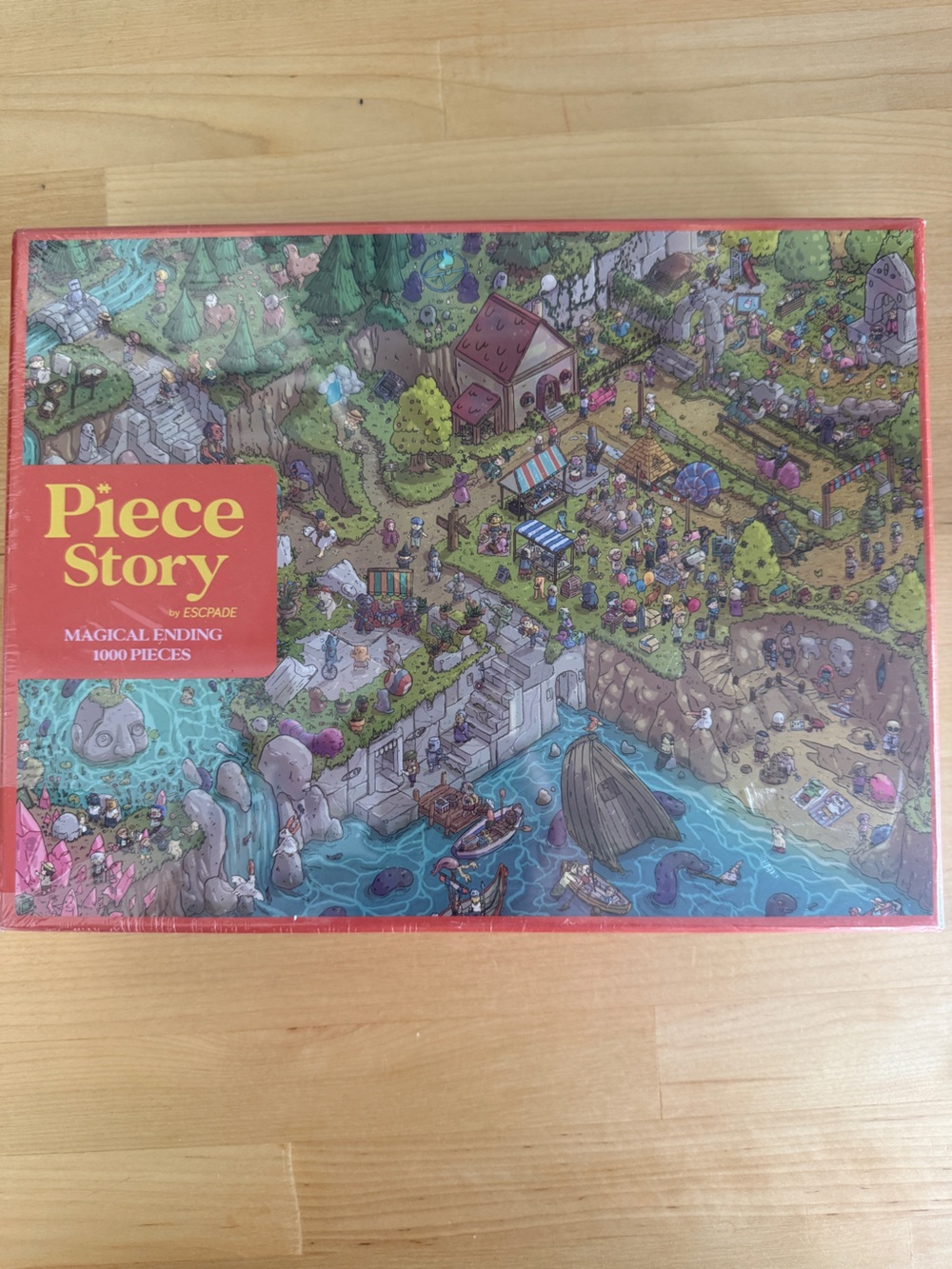 Escapade Piece Story "Magical Ending" 1000-Piece Puzzle - Wizard Road SEALED
